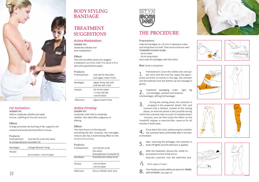 BANDAGE BODY WRAPPING. Home