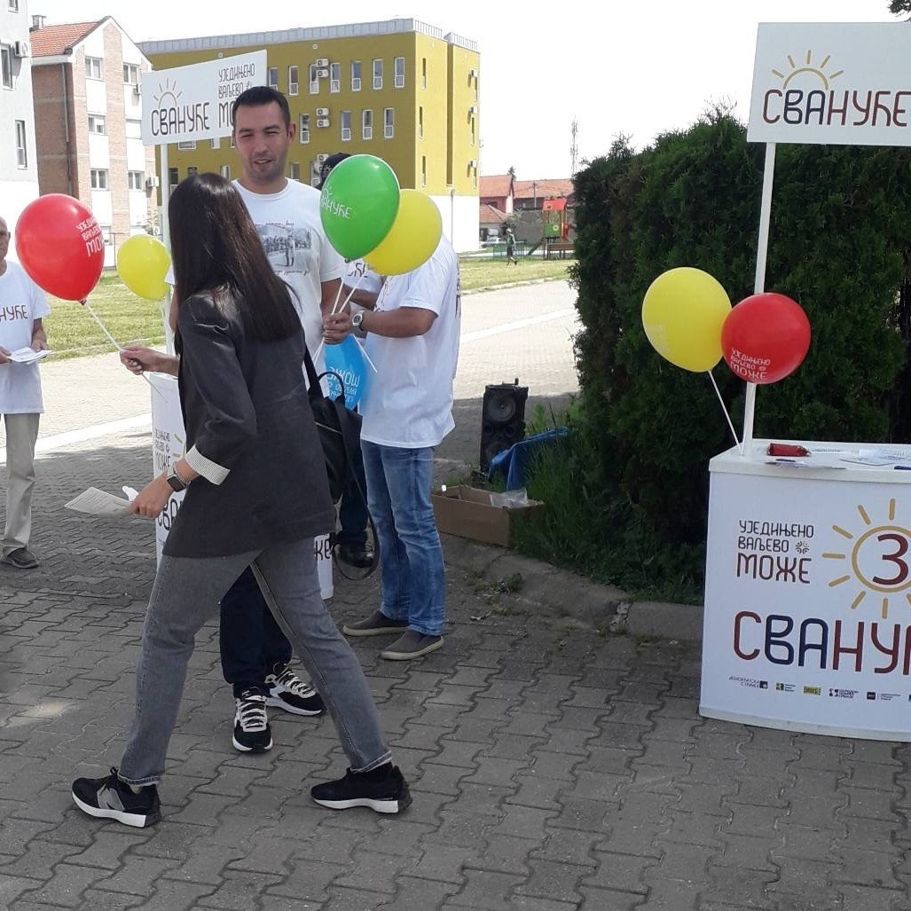 Ново насеље — 18.05. Уједињено Ваљево Може