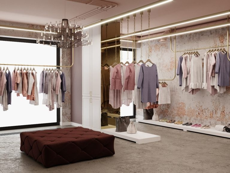 SPOT 2.55 / NUDE&NAKED. Дизайн интерьера и 3D-визуализация | AB Design Buro