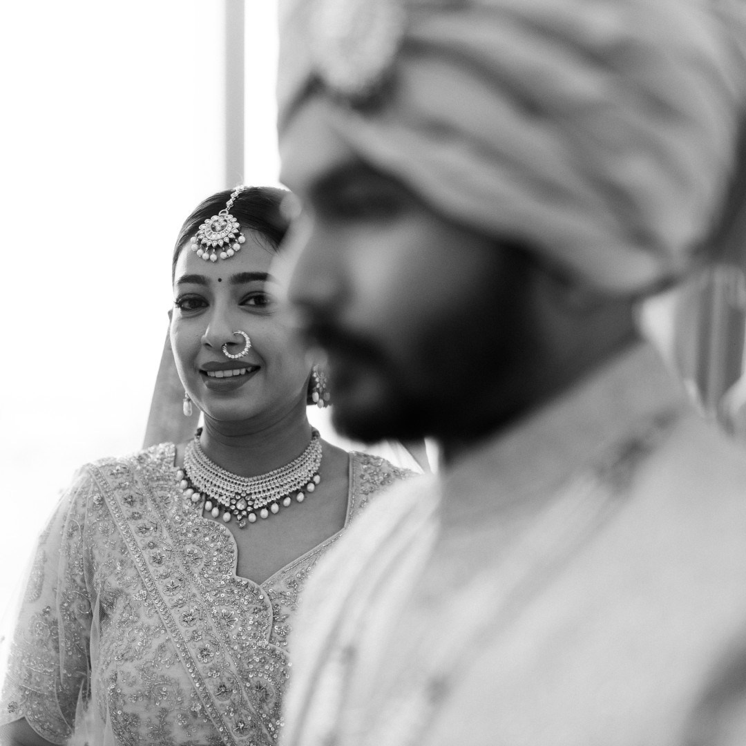 Hands in the Air: Chiranjeev & Niharika at Hyatt Centric Hebbal. Truly Yours | Documentary Wedding Photography & Films | Sharath Padaru, Bangalore
