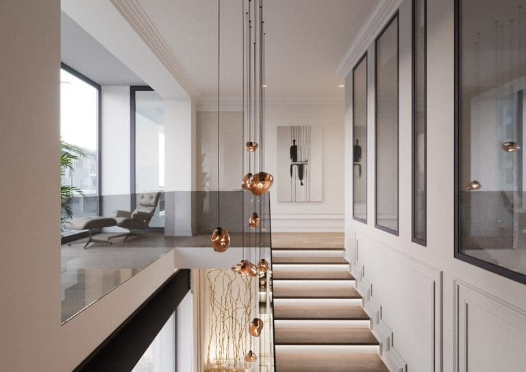 ART DECO HOUSE. Interior Design & 3D Rendering | AB Design Buro