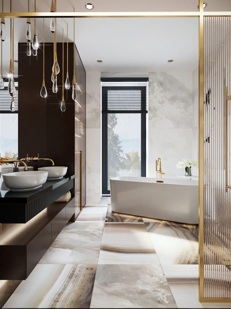 ART DECO HOUSE. Interior Design & 3D Rendering | AB Design Buro