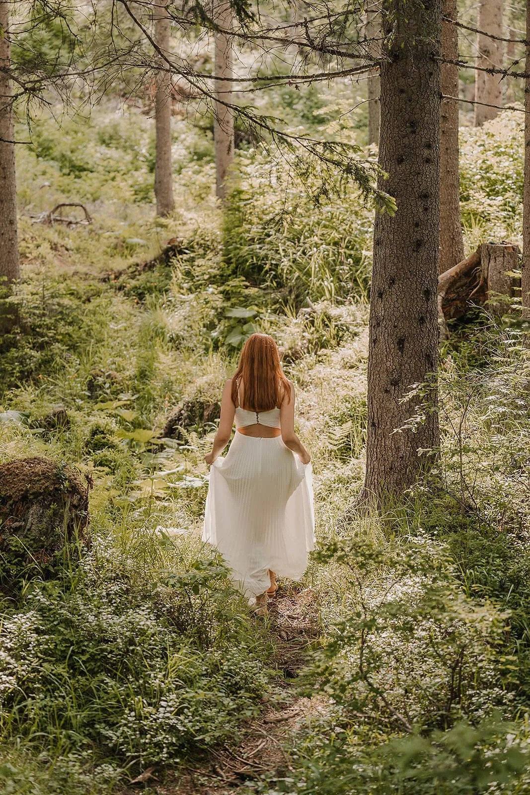 Sesión de Preboda en el Lago di Carezza, Dolomitas | El Velo Blanco. El Velo Blanco I Fotógrafos de Bodas