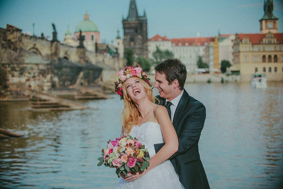 Michelle & Dan — Designer Vrtba Garden Wedding Photography, Prague