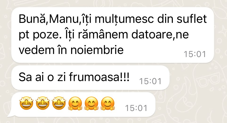 RECENZII. Fotograf nunta Bucuresti - Manu Ivanciu