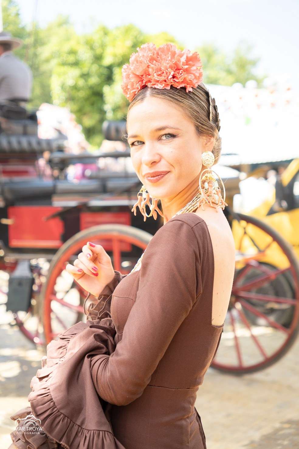 Feria de Sevilla 2025. Fotos con huella, fotografía de perros y mascotas en Sevilla