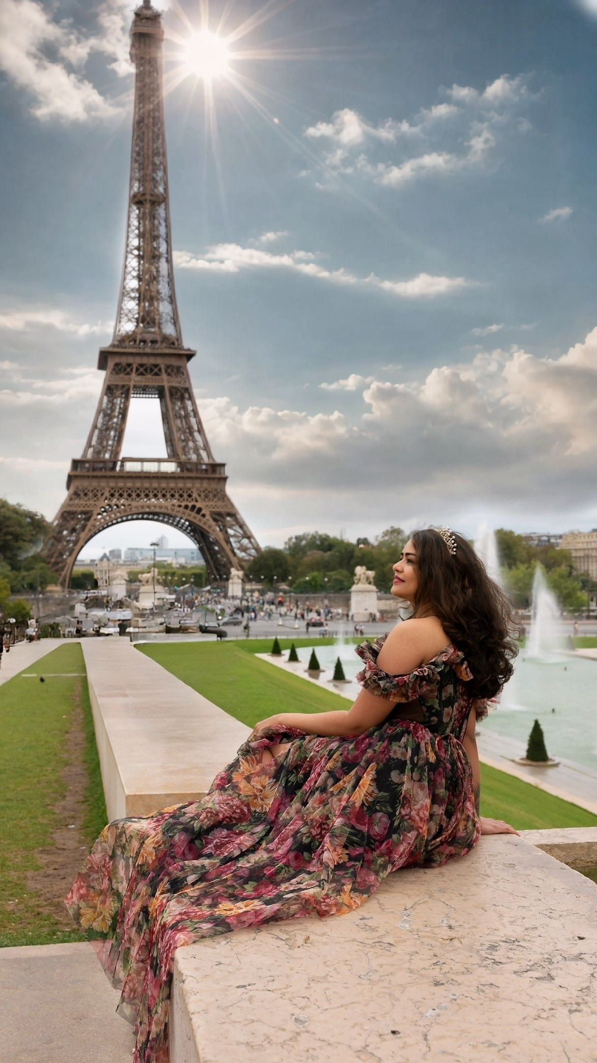 Street photoshoot in Paris. Alina Tagzieva- a photograper in Paris