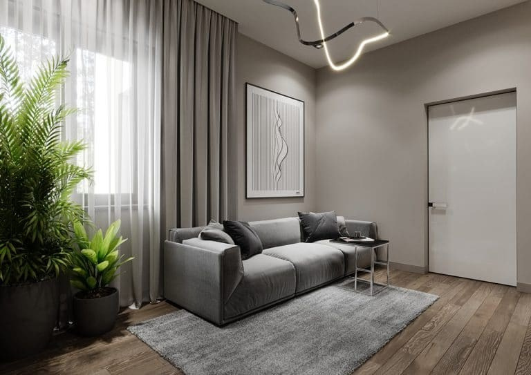 GREY HOUSE. Дизайн интерьера и 3D-визуализация | AB Design Buro