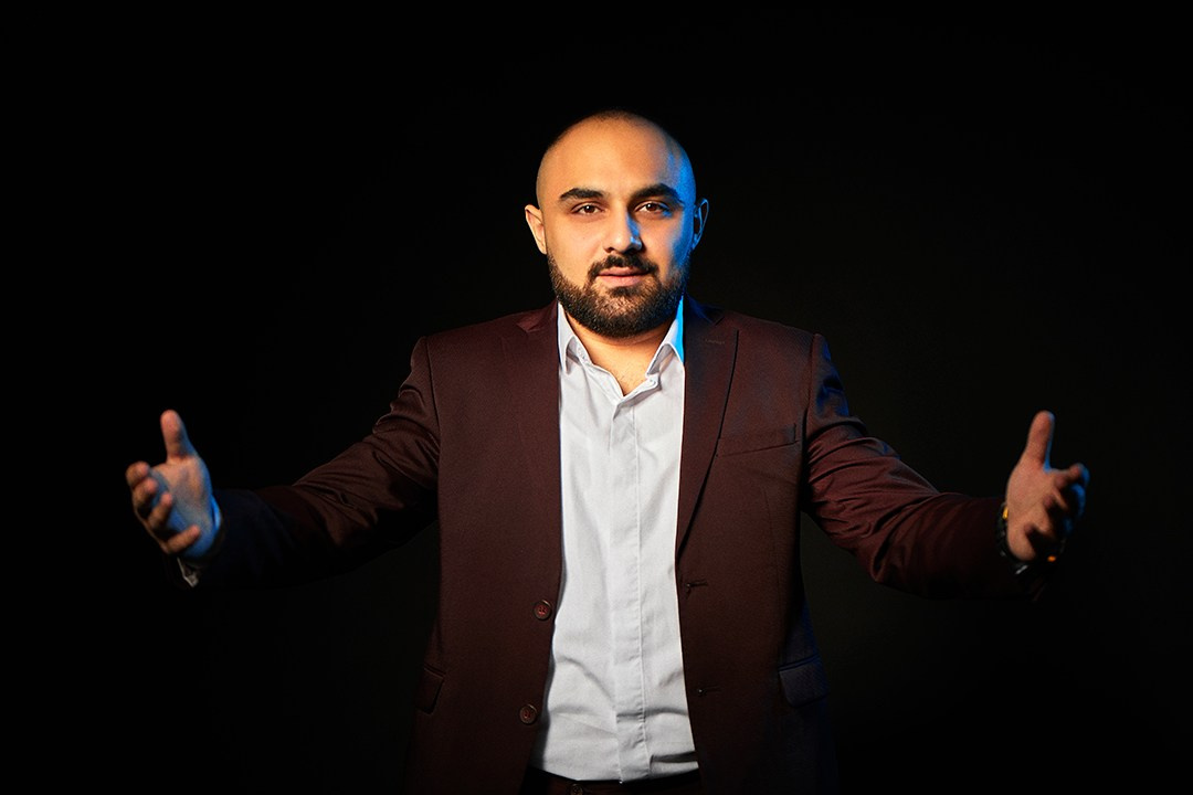 Business portraits. Photographer in Baku Kamran Enceladus