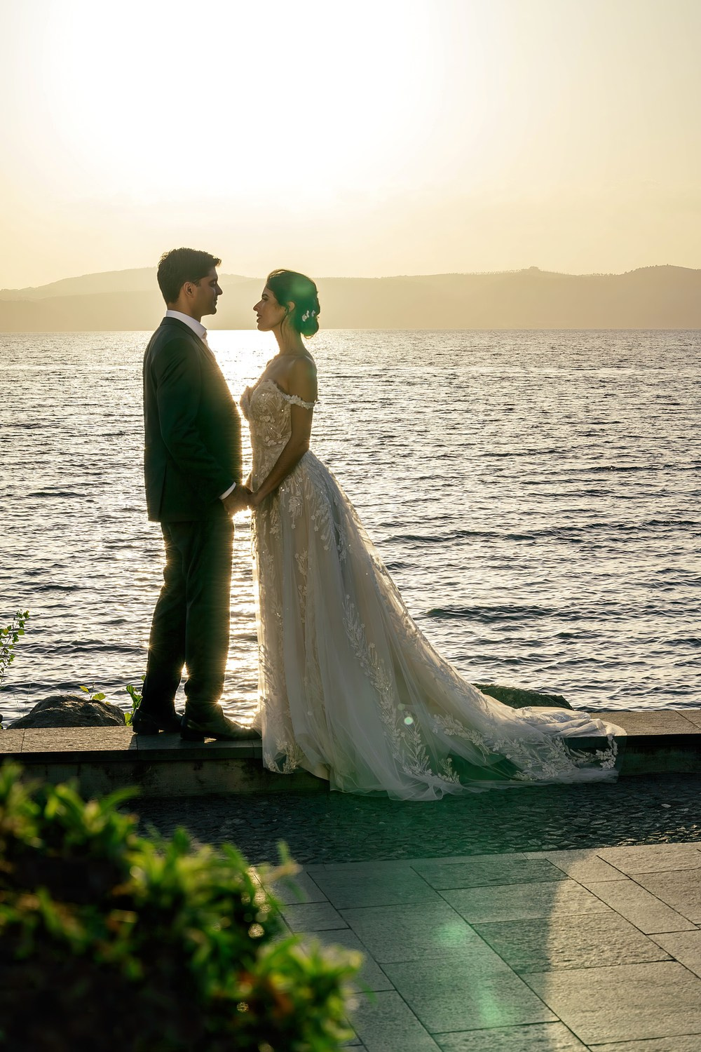 Wedding photoshoot in Anguillara Sabazia. Photographer in Italy Natalie Bero