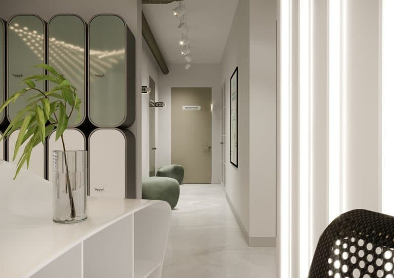 STOMEX DENTAL CLINIC. Дизайн интерьера и 3D-визуализация | AB Design Buro