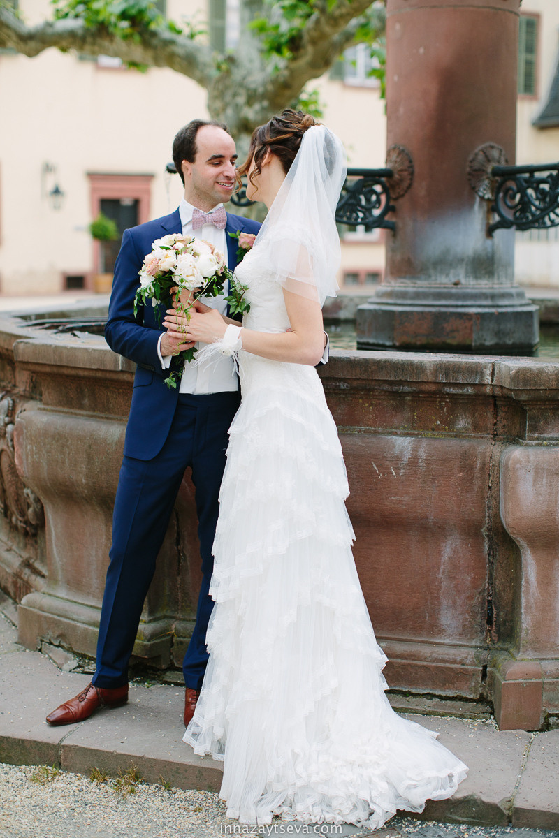 Wedding celebration in wedding venue Schloss Bad Homburg, Frankfurt area