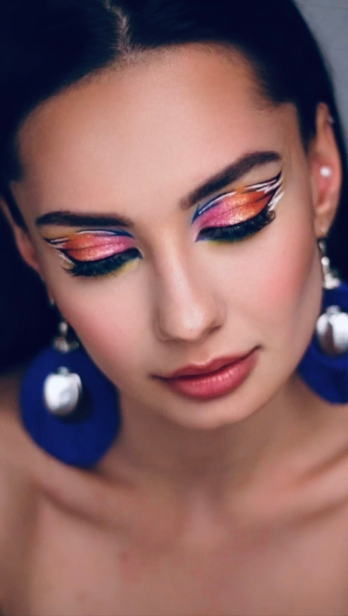 For makeup artist Anastasia Levi. Model Tori. Ellstudio film production