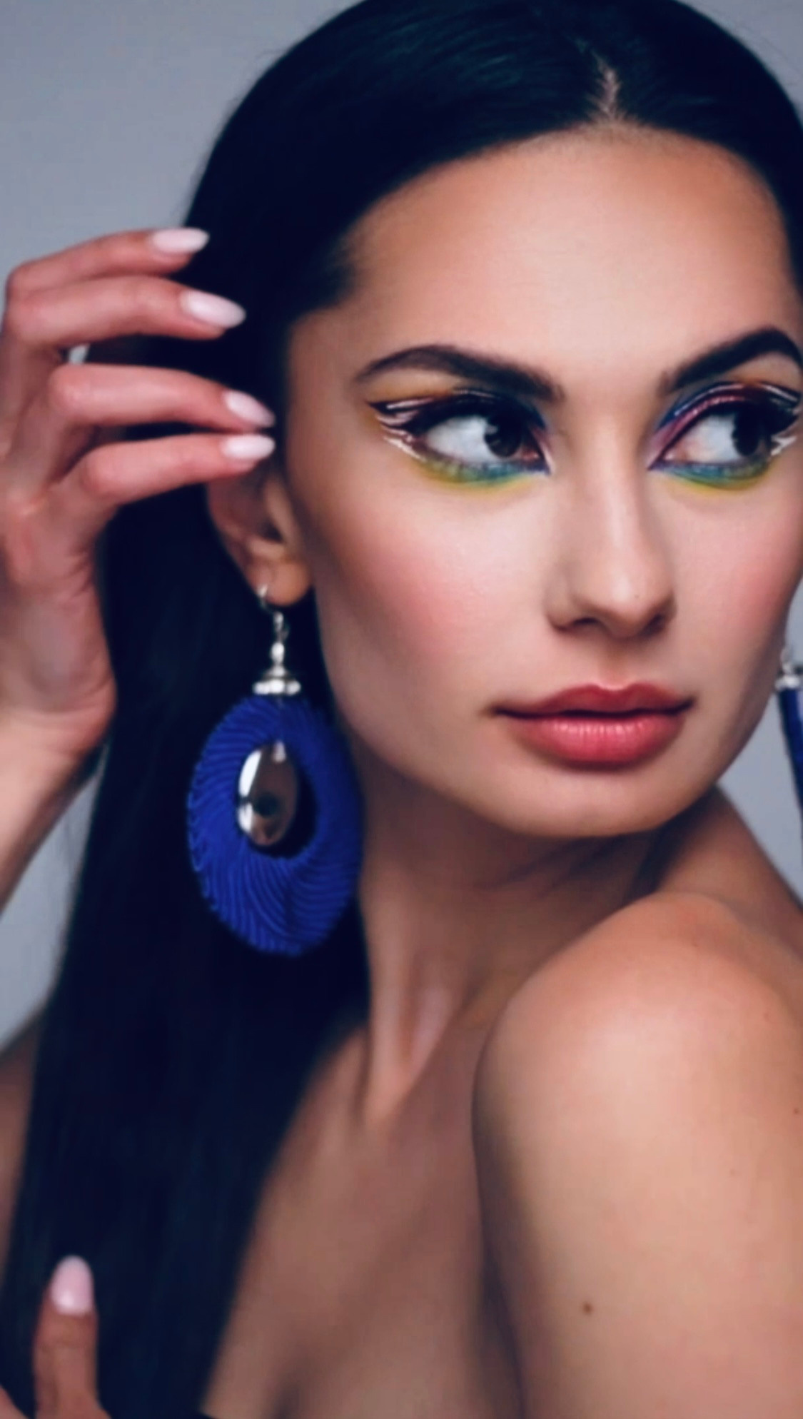 For makeup artist Anastasia Levi. Model Tori. Ellstudio film production