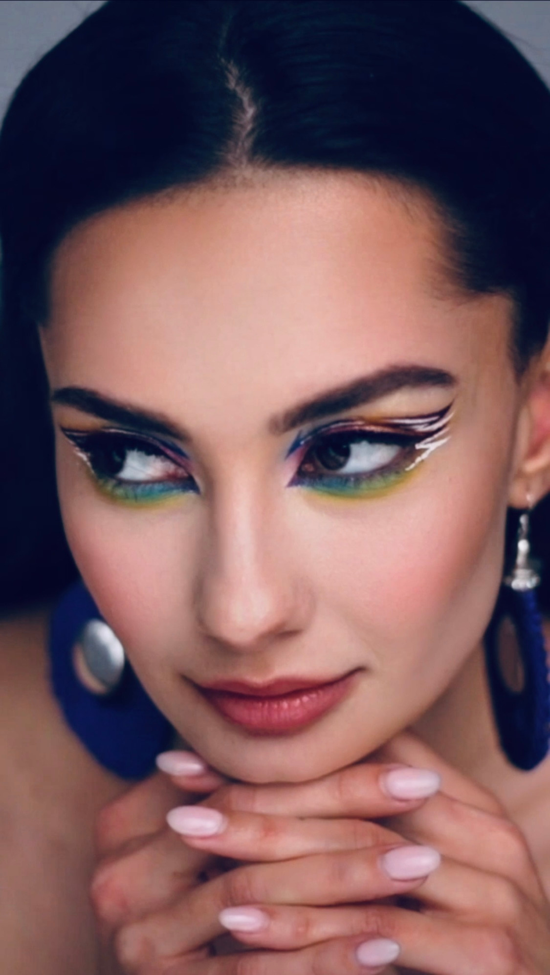 For makeup artist Anastasia Levi. Model Tori. Ellstudio film production