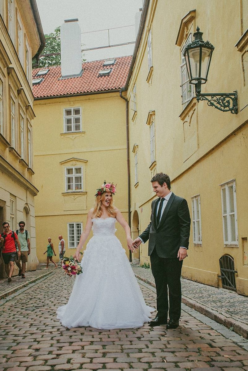 Michelle & Dan — Designer Vrtba Garden Wedding Photography, Prague