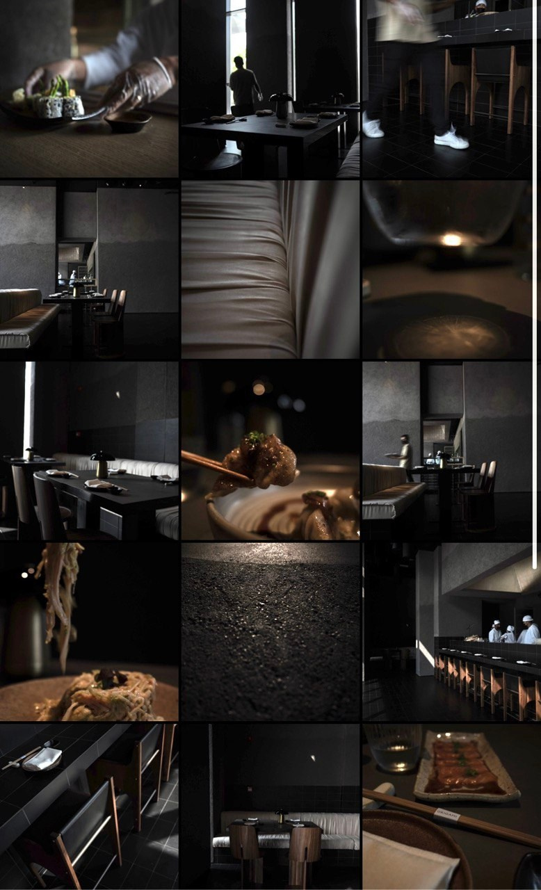 визуал прага фотограф видеограф ресторан еда суши чехия контент стратегия