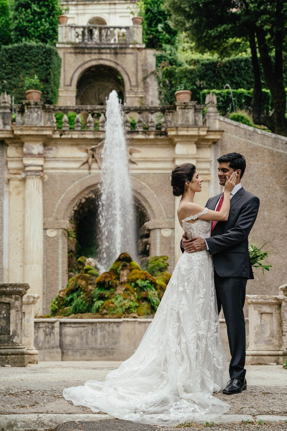 Wedding photoshoot in Tivoli. Photographer in Italy Natalie Bero