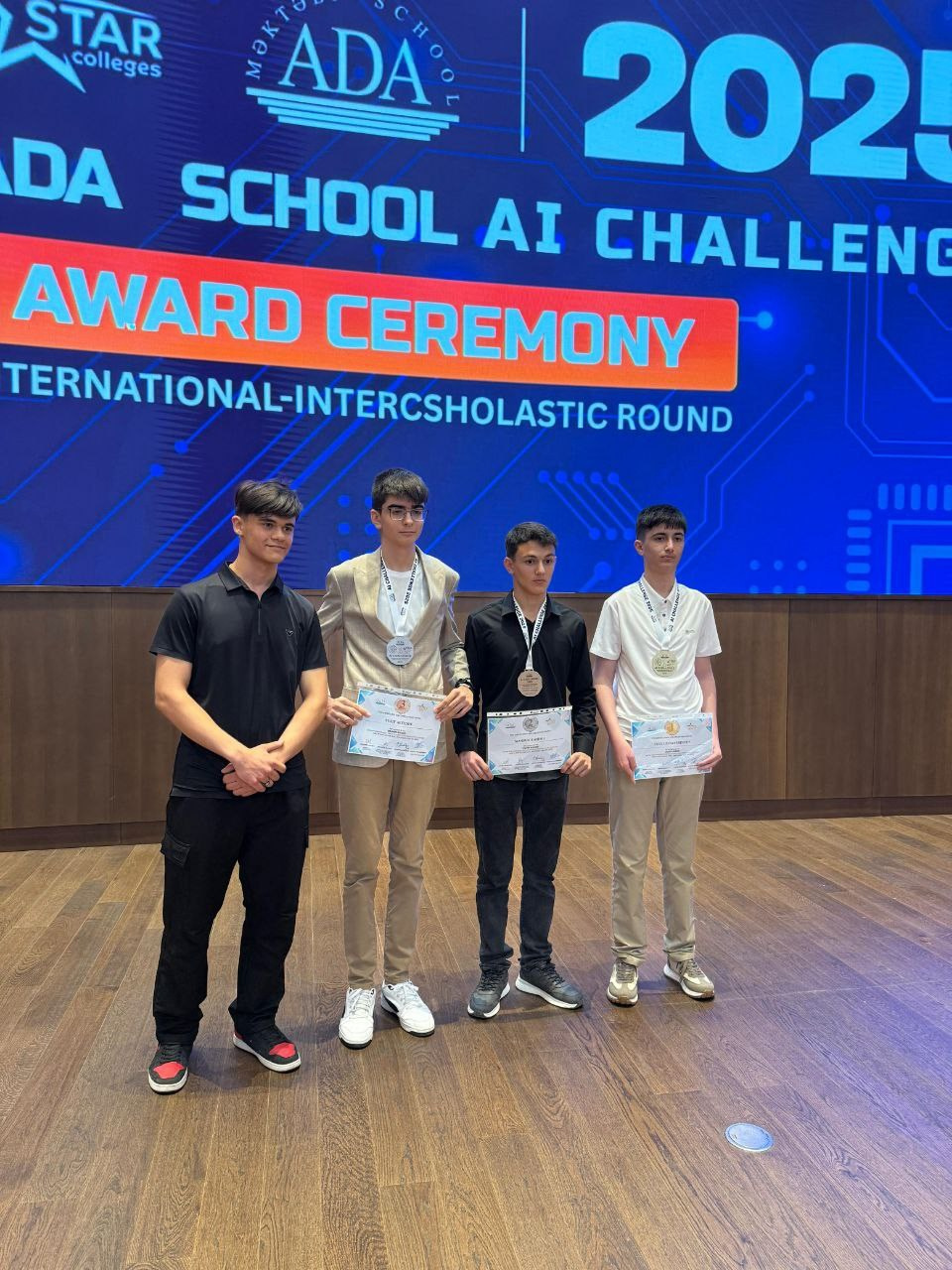 AWARD CEREMONY AND RESULTS. IIMACS — The International Institute of Mathematics, AI & Computer Science