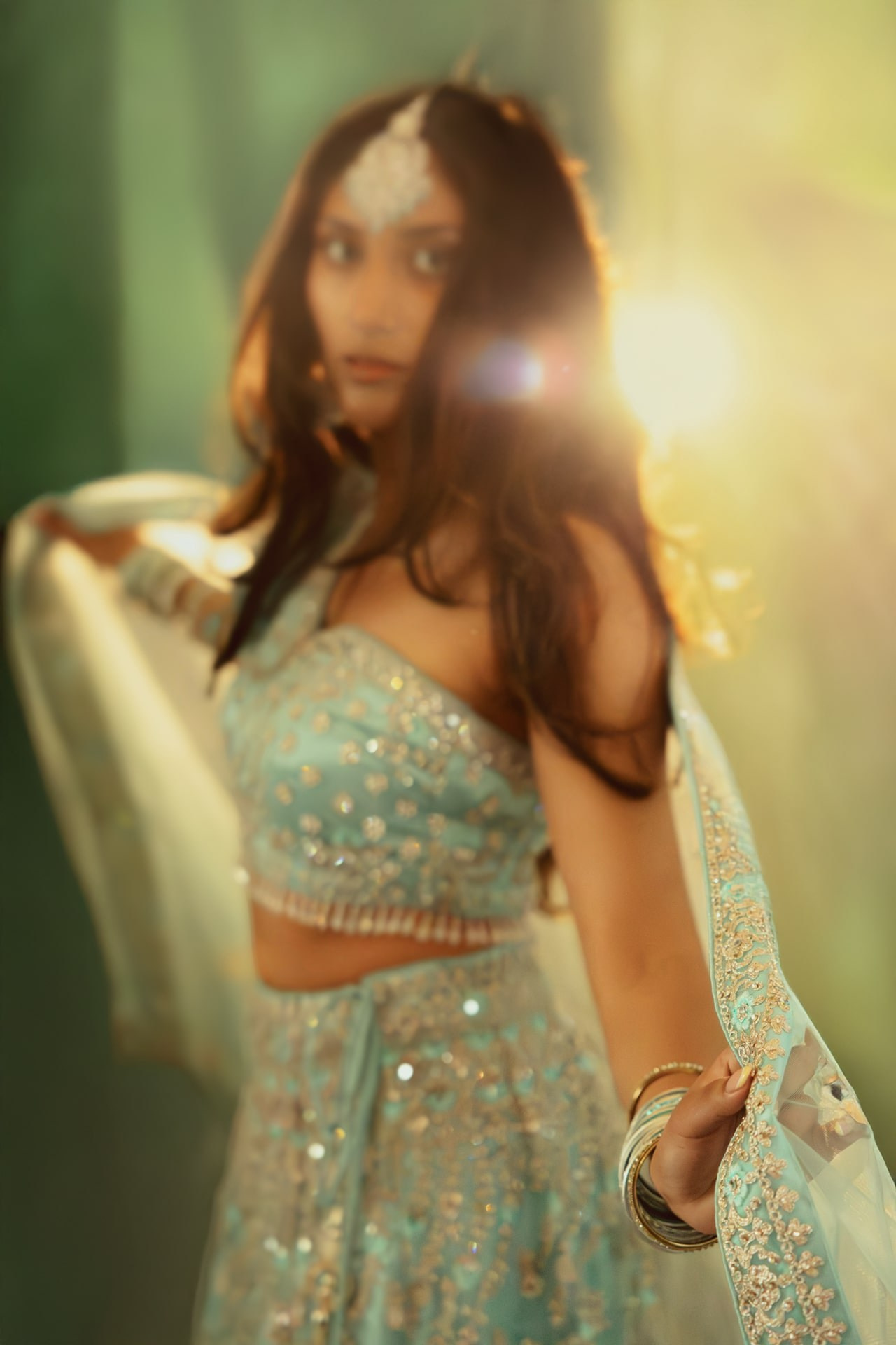 Dream Portrait in Traditional Indian Attire — Studio Photoshoot in Rotterdam. Romantic & Soulful Photography by Natalia Olhova in Rotterdam