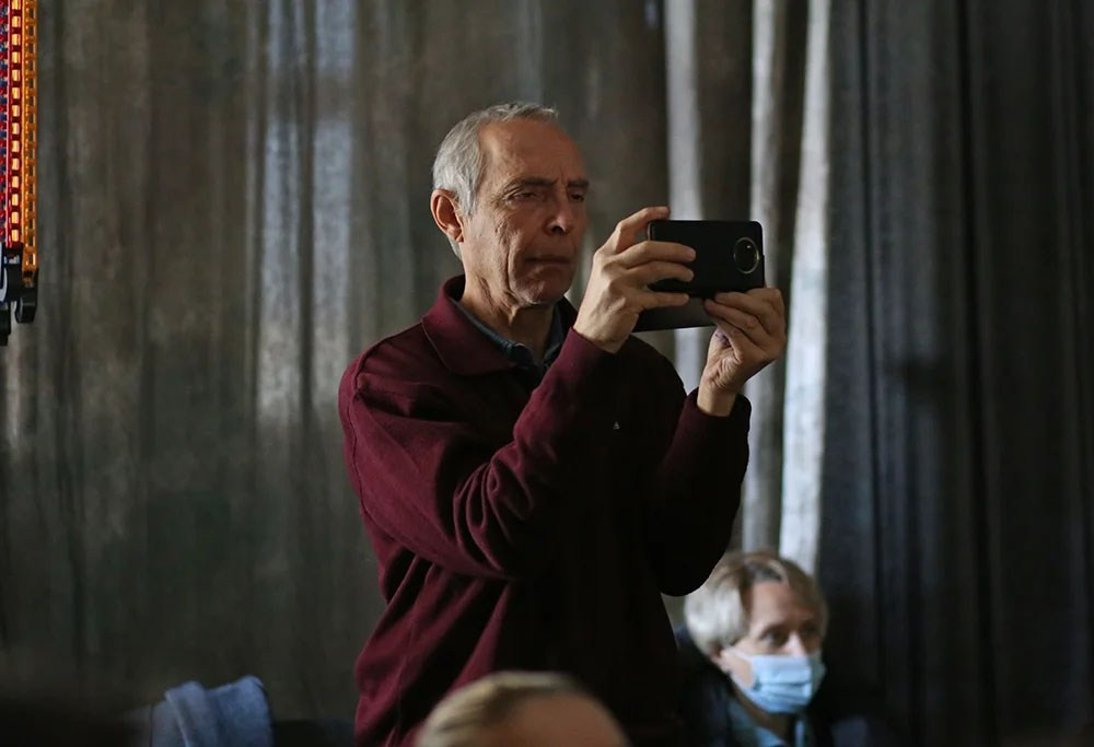Мастер-класс Сергея Максимишина в Школе Фотографии Романа Рыбалёва. Școala de fotografie lui Roman Ribaliov. Orașul Chișinău, Moldova