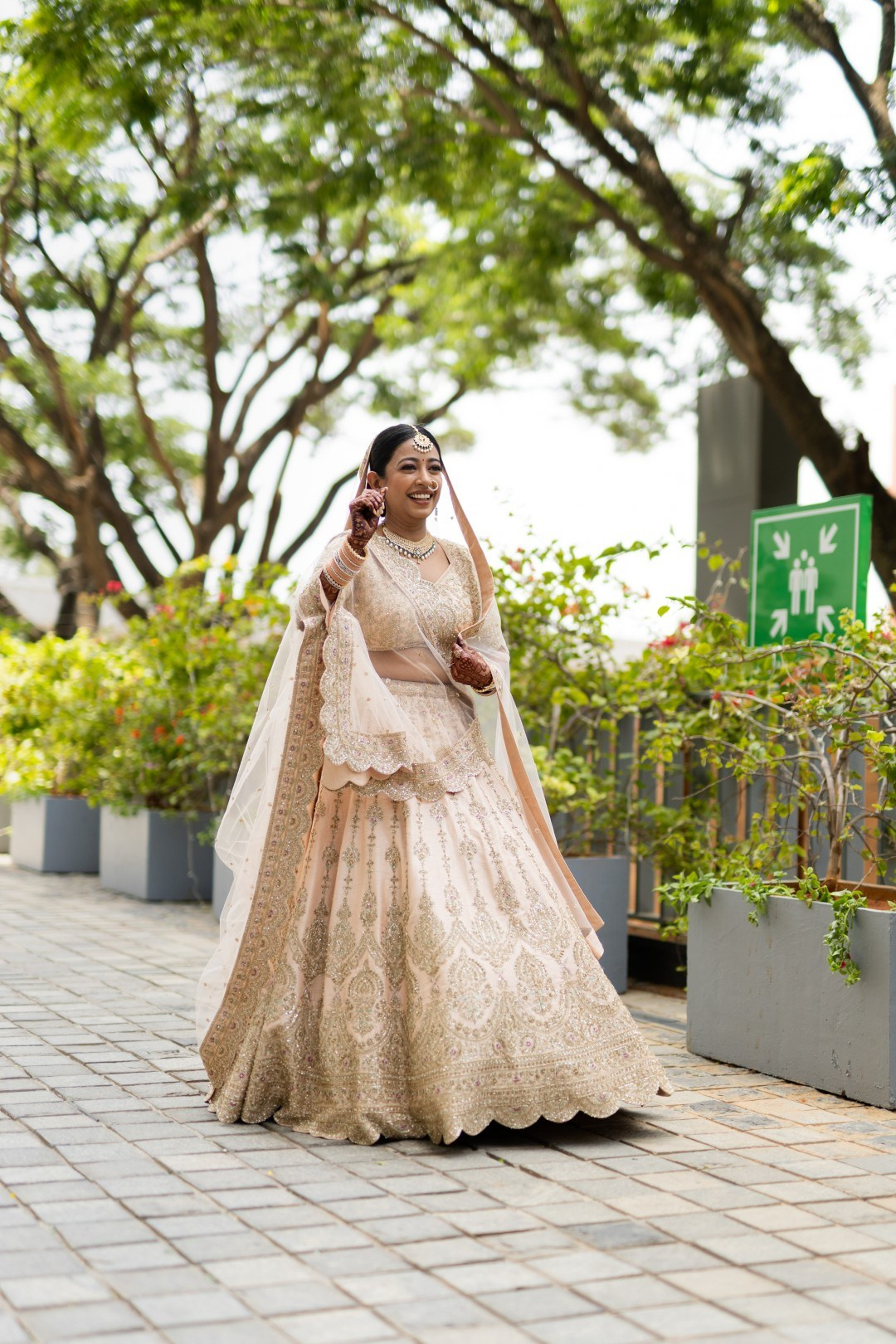 Hands in the Air: Chiranjeev & Niharika at Hyatt Centric Hebbal. Truly Yours | Documentary Wedding Photography & Films | Sharath Padaru, Bangalore