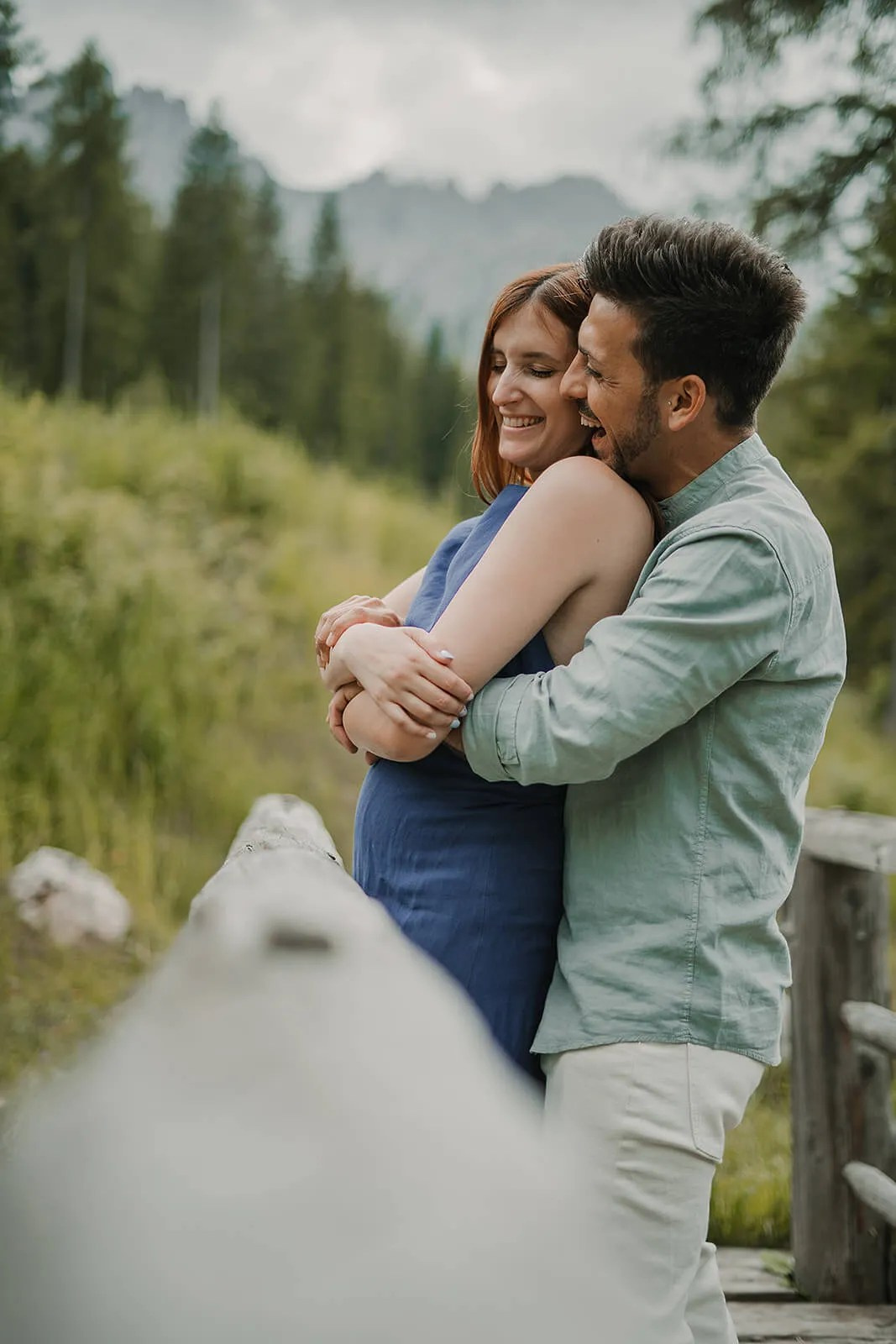 Sesión de Preboda en el Lago di Carezza, Dolomitas | El Velo Blanco. El Velo Blanco I Fotógrafos de Bodas
