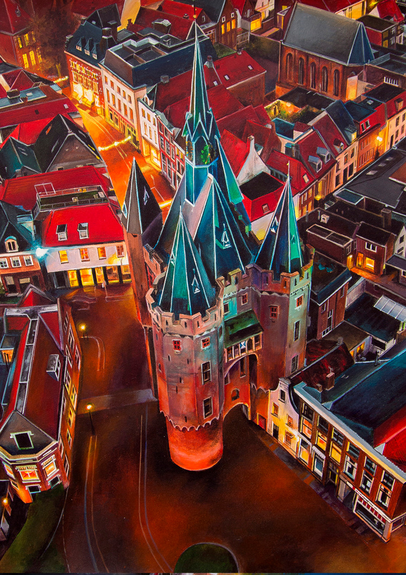 Architectuur. Aljona art - KUNST in Overijsel, Zwolle