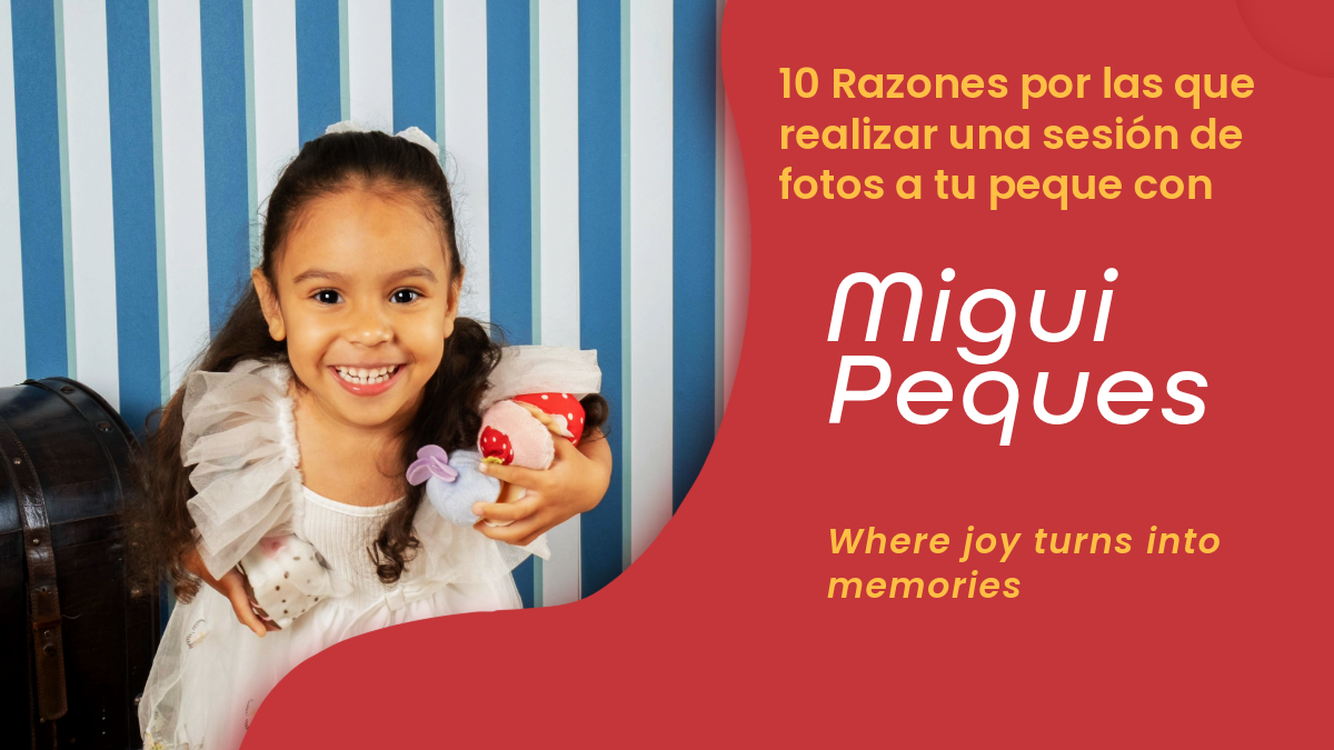 10 razones para reservar tu sesión de fotos infantil, en Telde, este verano con Migui Peques