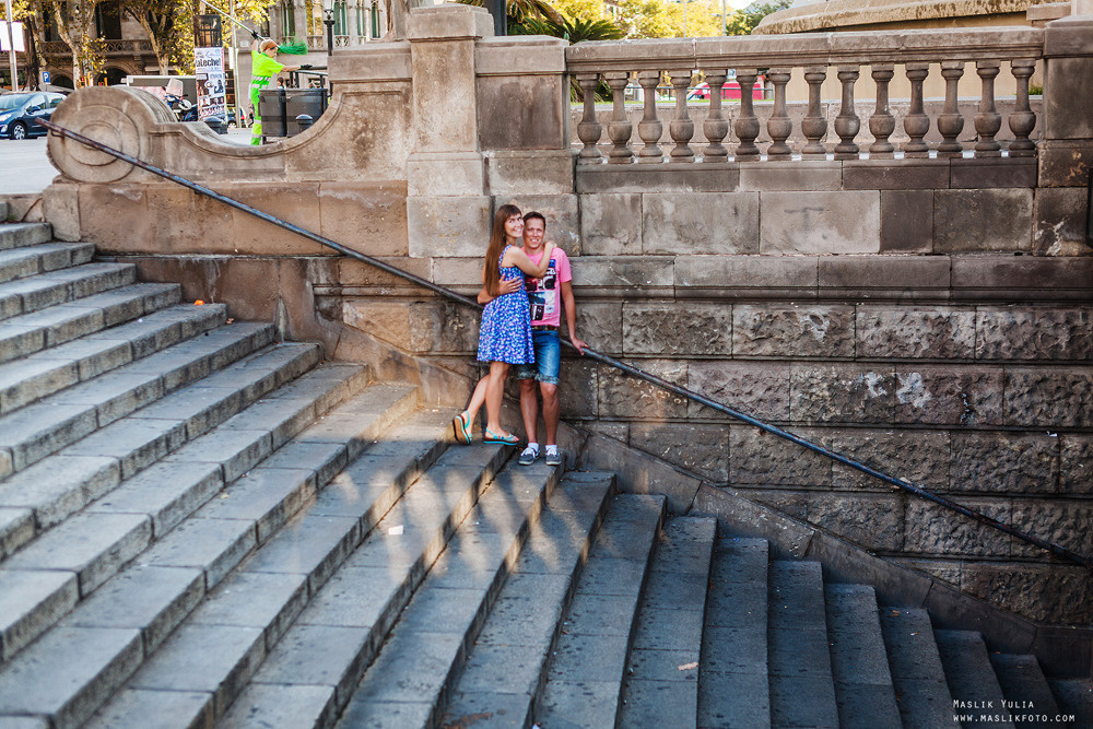 Barcelona morning walk. Photographer in Barcelona Spain Maslik Yulia