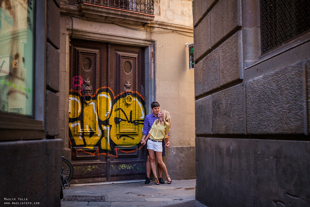 No es una sesión de fotos modelo en Barcelona. Fotógrafo en Barcelona  Maslik Yulia