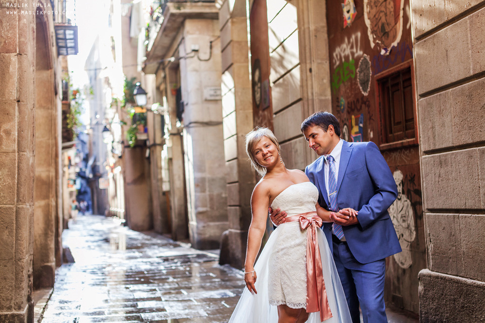Unique photo shoot in Barcelona. Photographer in Barcelona Spain Maslik Yulia