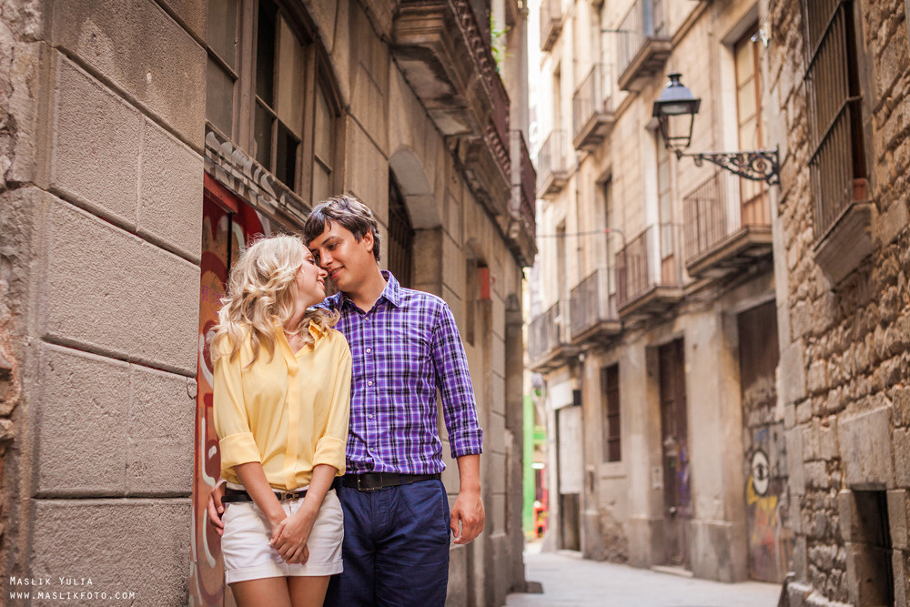 No es una sesión de fotos modelo en Barcelona. Fotógrafo en Barcelona  Maslik Yulia