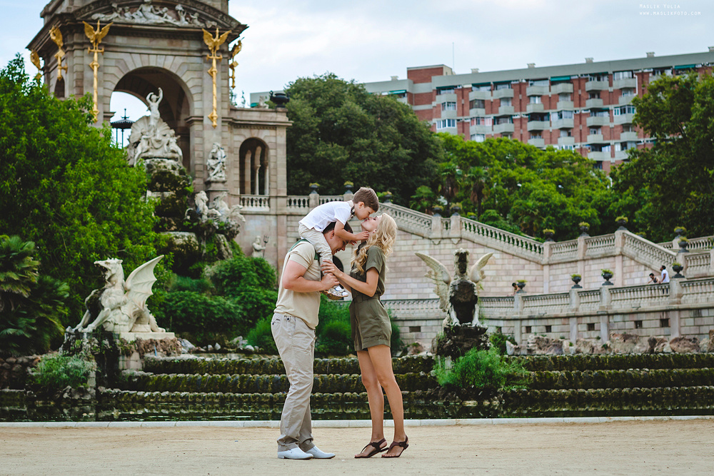 Sesión de fotos de aventura en Barcelona. Fotógrafo en Barcelona  Maslik Yulia