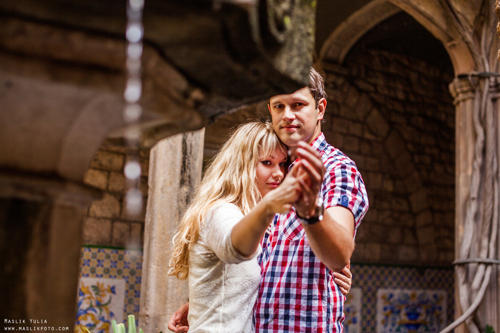Romántica sesión de fotos en Barcelona. Fotógrafo en Barcelona  Maslik Yulia