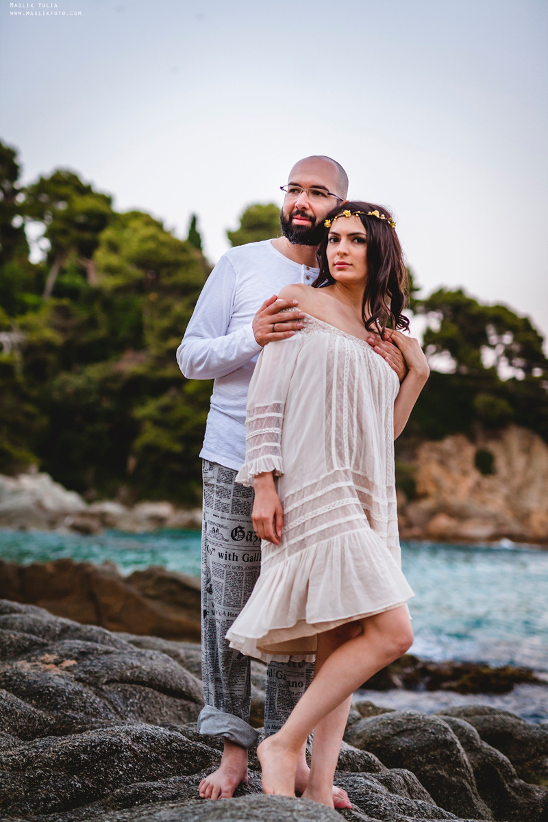 Photosession in the fabulous Besalu. Photographer in Barcelona Spain Maslik Yulia