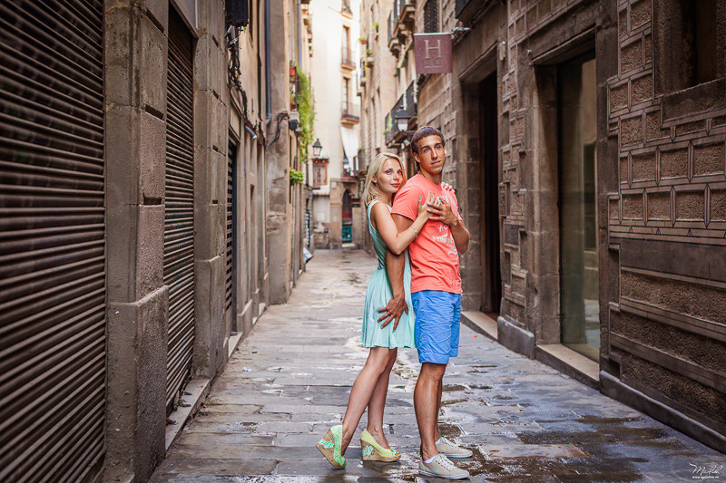 Perky sesión de fotos familiares en Barcelona. Fotógrafo en Barcelona  Maslik Yulia