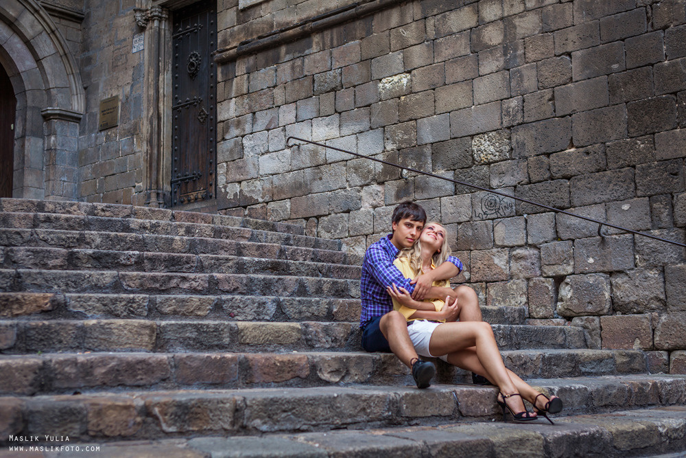 No es una sesión de fotos modelo en Barcelona. Fotógrafo en Barcelona  Maslik Yulia