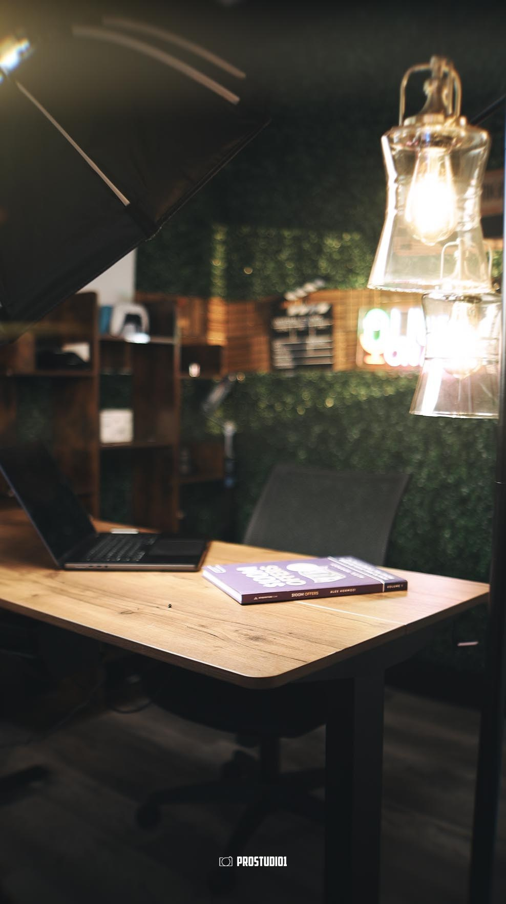 Video & Photo Studio with Black & White Zones | Zone 2. Podcast & Photo Studio in Hollywood, FL | ProStudio1 LLC