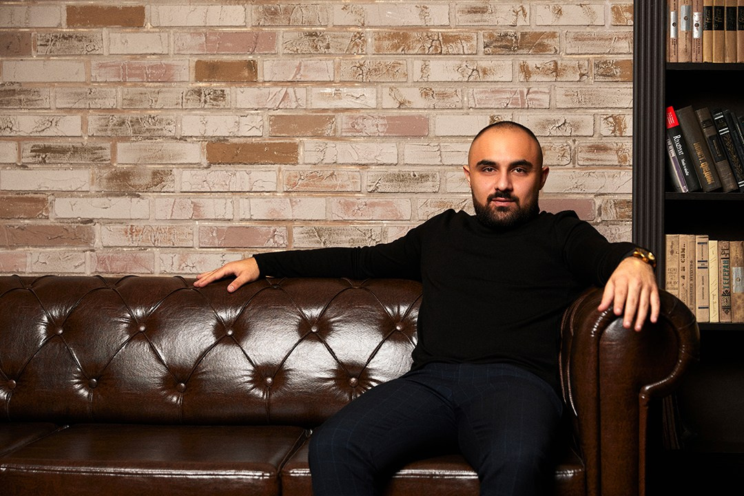 Business portraits. Photographer in Baku Kamran Enceladus
