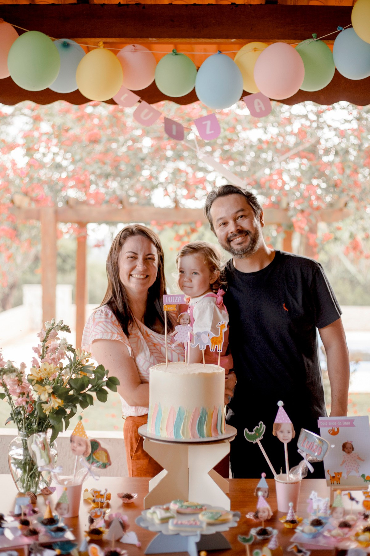 Luiza — 2º aninho. Fotógrafa de Eventos em São Paulo e Sorocaba Kika Damasceno