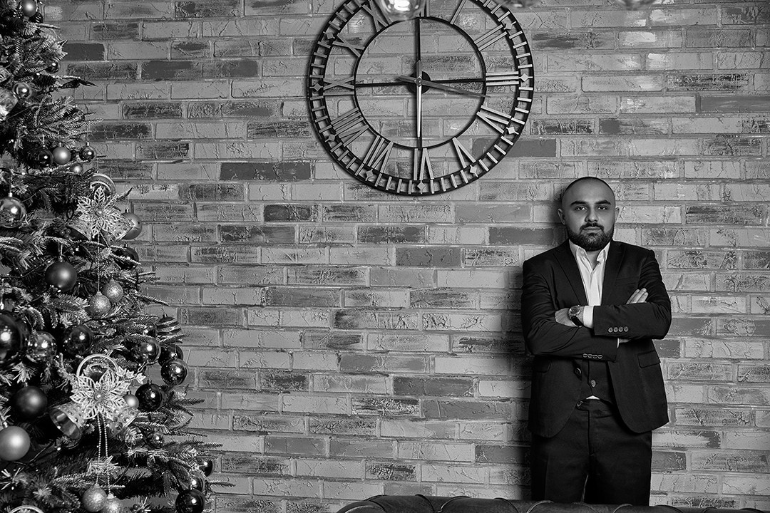Business portraits. Photographer in Baku Kamran Enceladus