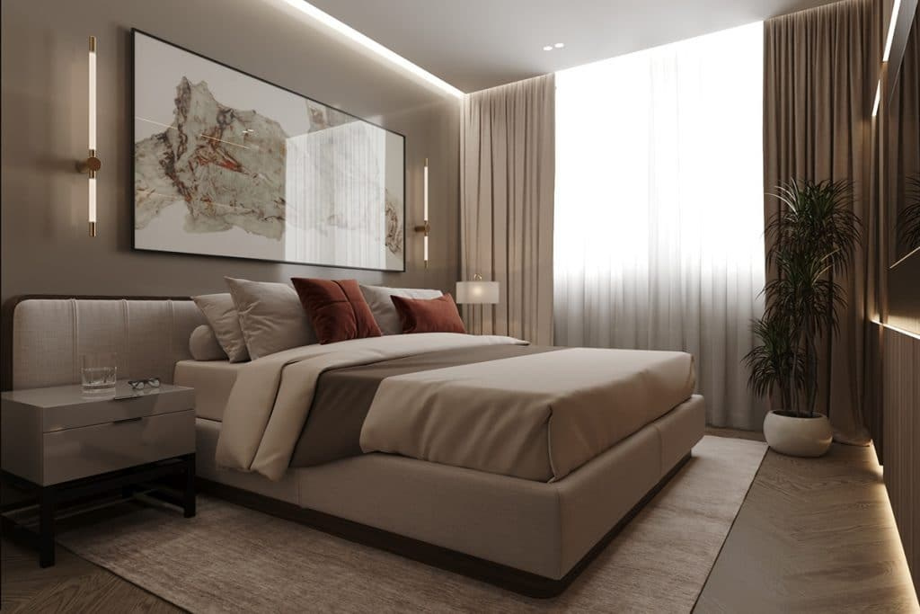 ELEGANT APARTMENT. Дизайн интерьера и 3D-визуализация | AB Design Buro