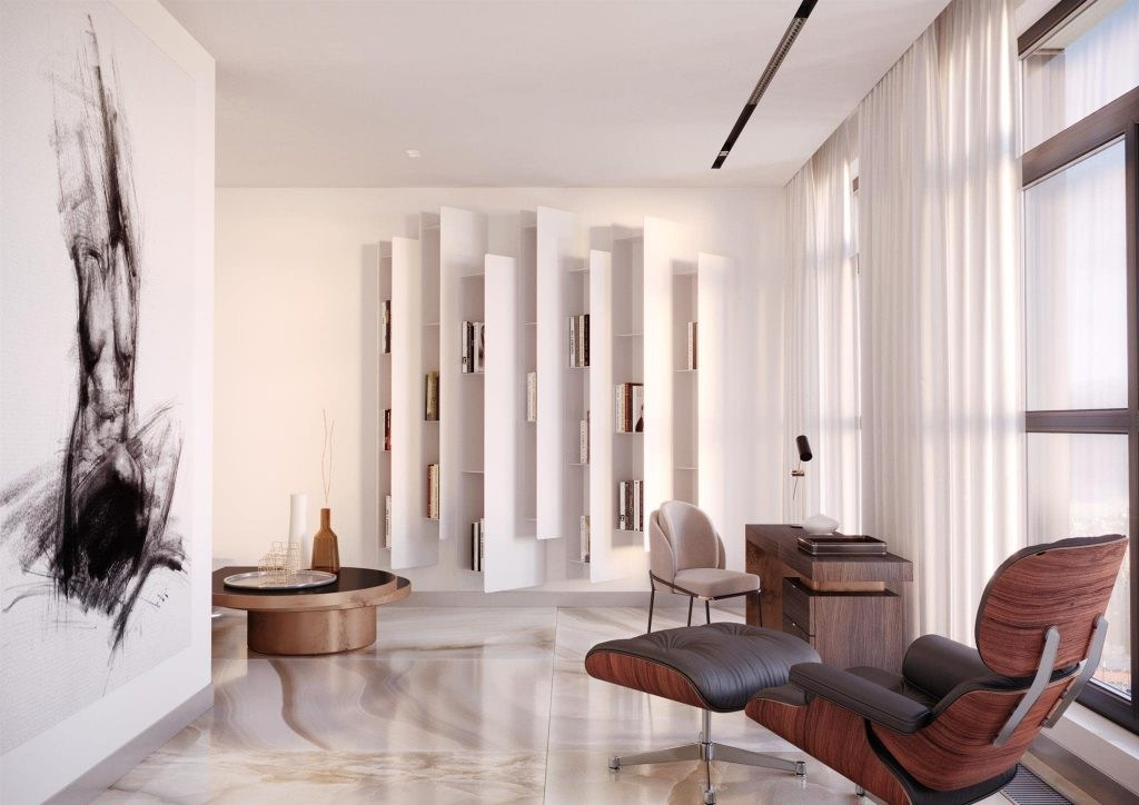 CONTEMPORARY PENTHOUSE. Дизайн интерьера и 3D-визуализация | AB Design Buro