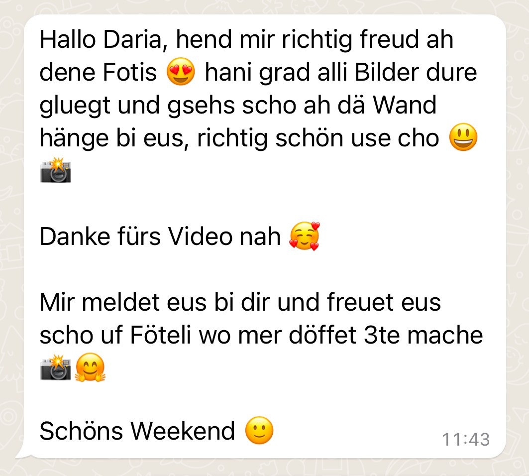 Familie. Eure authentischen Fotos & Videos