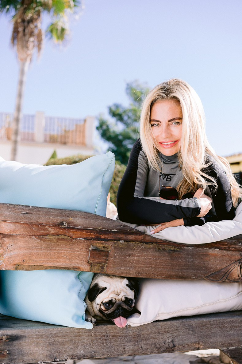 Ilona Novackova with her Dogs. Mallorca Wedding, Corporate & Social Photographer