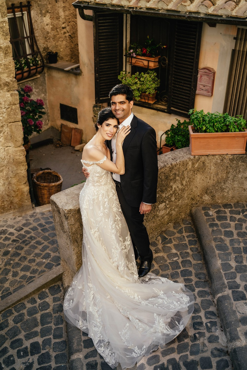 Wedding photoshoot in Anguillara Sabazia. Photographer in Italy Natalie Bero
