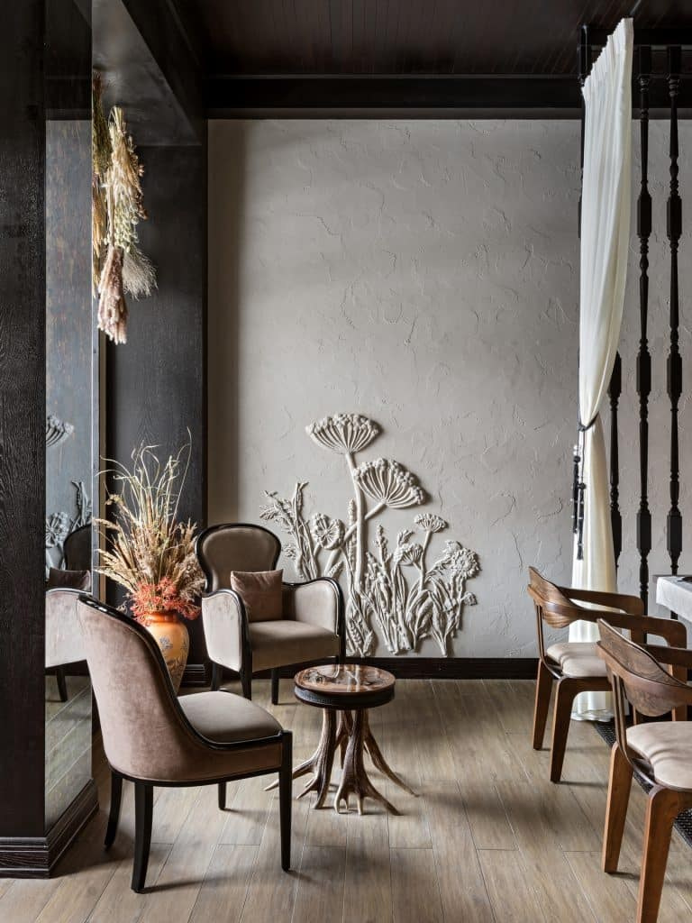 БУЛЬБАШЫ РЕСТОРАН. Дизайн интерьера и 3D-визуализация | AB Design Buro