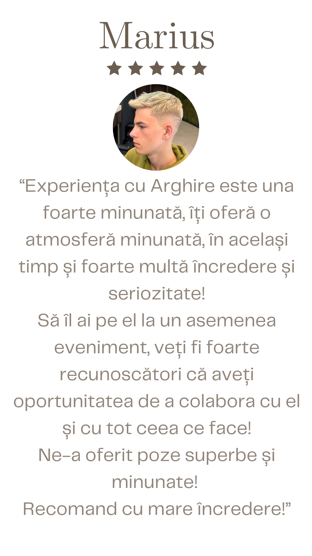 Arghire Adrian | Fotograf de eveniment