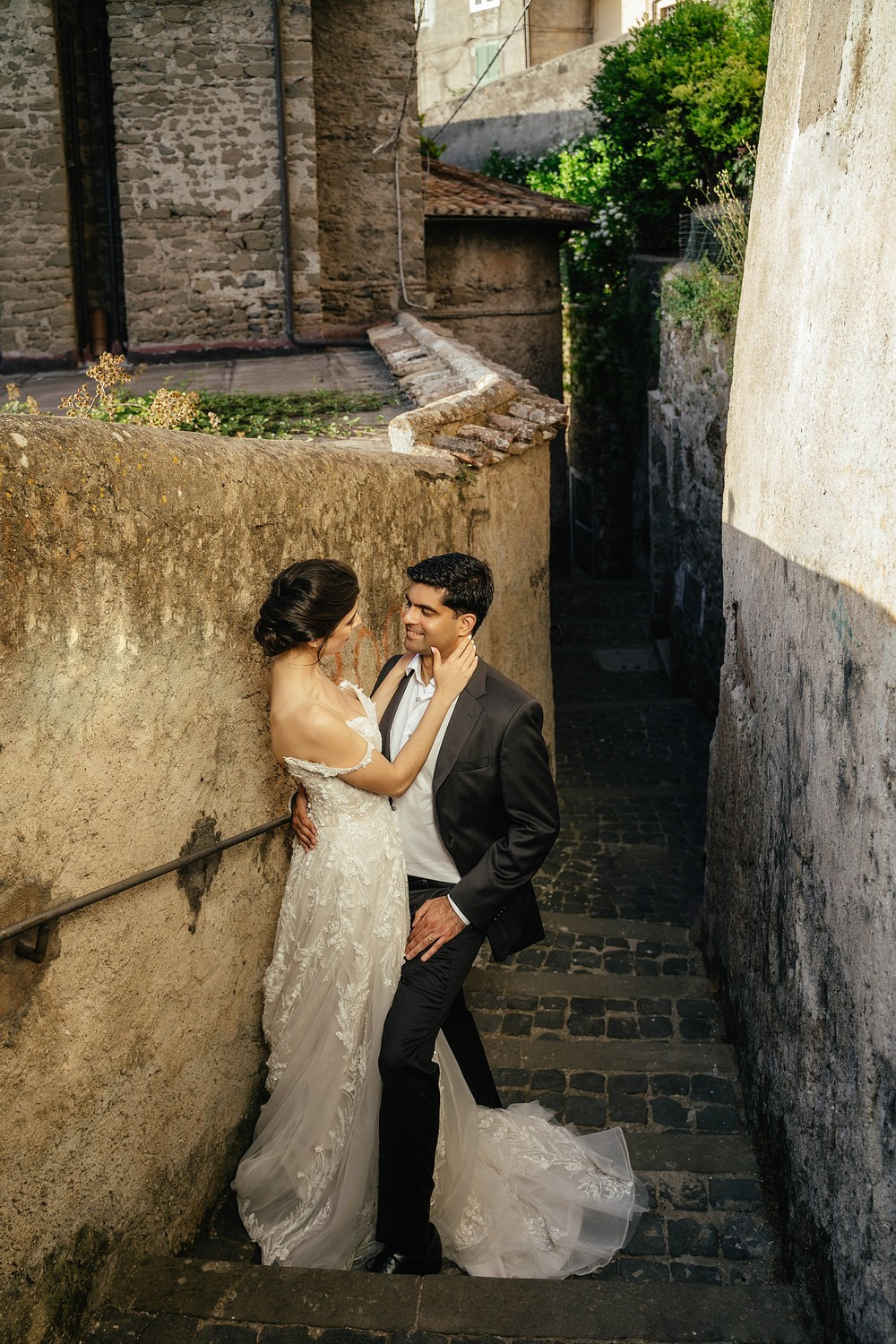 Wedding photoshoot in Anguillara Sabazia. Photographer in Italy Natalie Bero